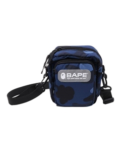 Синтетическая поясная сумка мужская разноцветная, Dark Blue A bathing ape®