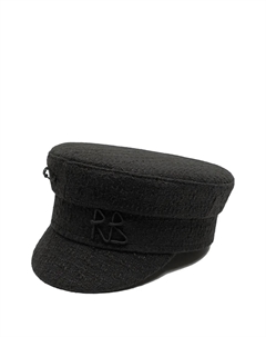 Кепка-бейкер с вышитым логотипом, черный Ruslan baginskiy