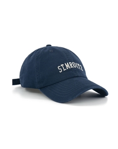 Хлопковая бейсболка унисекс, Navy Blue Baijuan