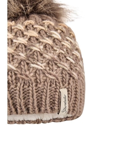 Вязаная шапка, коричневый Sterntaler
