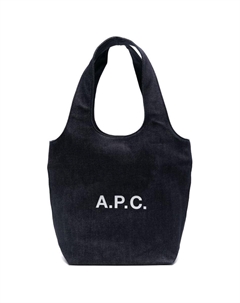 Сумка-тоут из джинсовой ткани с логотипом Ninon A.p.c.