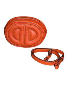 HERMES Свифт кожаный клатч через плечо поясная сумка Hermès