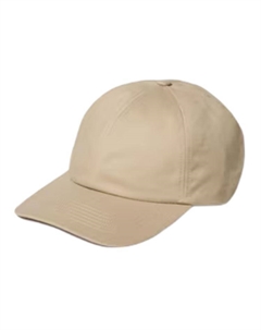 Хлопковая бейсболка унисекс бежевая, Beige Uniqlo