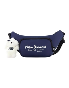 Футболка Фанни Пак Обычная Унисекс Синий New balance