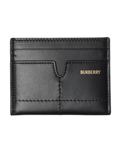 Кожаный кардхолдер мужской черный Burberry