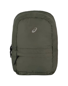 Полиамидный рюкзак унисекс серо-зеленый, Gray Green Asics