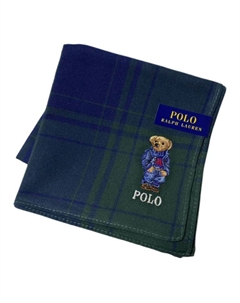 Шёлковый шарф унисекс сине-зелёный, Blue Green Polo ralph lauren