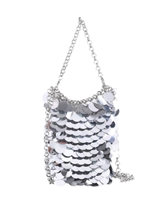 Сумка через плечо, серебряный Mymo