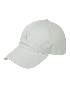 Хлопковая бейсболка унисекс серая, Gray Calvin klein