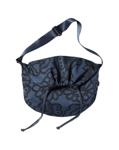 Полиэстеровая женская сумка через плечо темно-синяя, Navy Blue Uniqlo