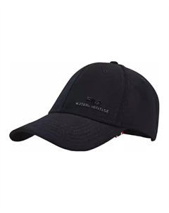 Бейсболка из полиэстера и эластана унисекс черная, Black Fila