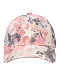 Бейсболка из полиэстера и эластана женская розовая, Pink Converse
