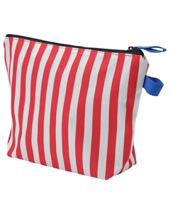 Косметичка, красная/белая/полосатая Skogssallat Ikea