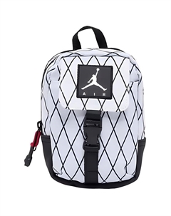 Полиэстеровый слинг-мешок поясная сумка через плечо кроссбоди малый размер унисекс белый черный Jordan