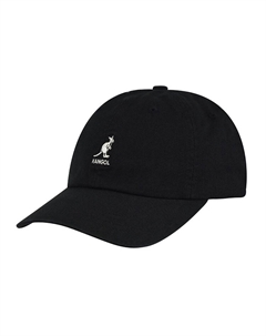 Хлопковая бейсболка унисекс черная, Black Kangol