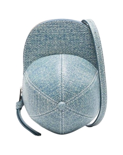 Джинсовый кроссбоди через плечо средний мужской синий Jw anderson