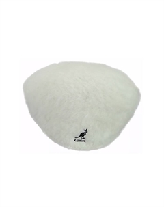 Берет из смеси кроличьего меха унисекс белый, White Kangol