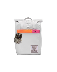 Тойота Айду вышитая аппликация тканевый рюкзак унисекс светло-серебристый, Doxin Nike