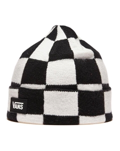 Белая унисекс шапка из нейлона и акрила, White Vans