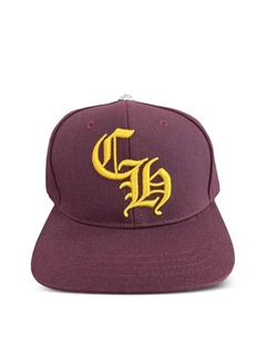 Бейсболка с вышитым логотипом, красный Chrome hearts