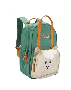 Детский зеленый рюкзак из ткани, Green Puma