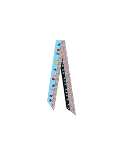 HERMES Шёлковый шарф, Blue Hermès