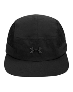 Бейсболка из полиамида эластана и полиэстера унисекс черная, Black Under armour