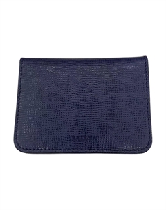 Кожаный клатч из коровьей кожи унисекс темно-синий Bally