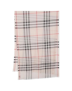 Гигантский клетчатый шарф с бахромой Burberry