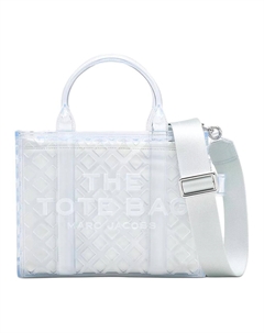 Сумка через плечо из ПВХ маленького размера унисекс белая Marc jacobs