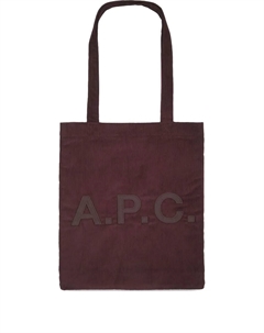 Сумка-тоут из вельвета Lou, красный A.p.c.