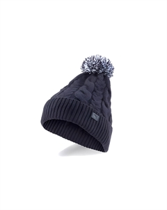 Акриловая женская шапка-бини тёмно-синяя, Dark Blue Puma