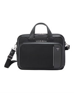 Черный мужской портфель из полиэстера большой Tumi
