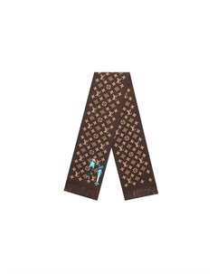 Вязаный шарф унисекс Louis vuitton