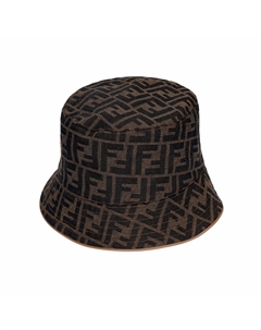 Джаккардовая ткань Ff ведро шляпа Fendi