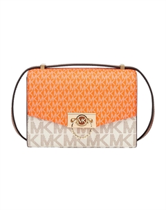 Женская миниатюрная оранжевая сумка через плечо из искусственной кожи Michael kors