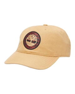Хлопковая бейсболка унисекс светло-пшеничная, Light Wheat Timberland