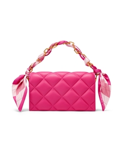 Шарф Canvas Series PU Маленькая Квадратная Сумка, Кроссбоди Клатч Трубы Женская Многоцветная, Овсянка Charles&keith