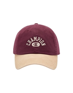 Хлопковая бейсболка унисекс красная, тёмно-синяя Champion