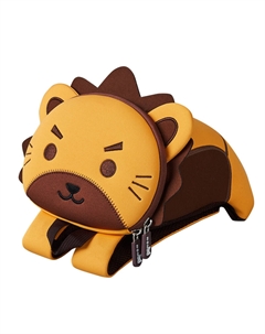 Полиэстеровый лежак-рюкзак среднего размера детский желтый, розовый Nohoo