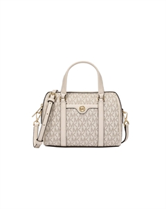 Искусственная кожа Сумка через плече Трампеты Женская Ванильный белый/Молочный белый Michael kors