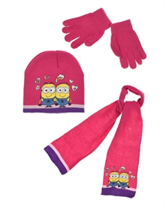 Шапка, розовый Minions