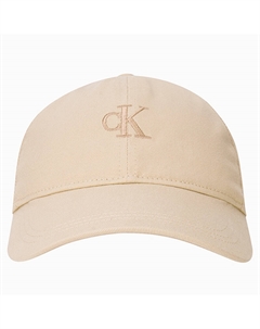 Хлопковая бейсболка унисекс светло-хаки, HMO-Light Khaki Calvin klein