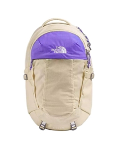 30-литровый походный рюкзак из переработанного полиэстера бежево-фиолетовый унисекс, Beige & Purple The north face