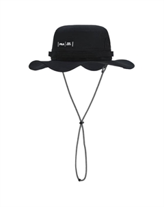 Полиамидная панама унисекс черная, Black Fila