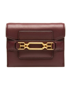 Кожаная сумка через плечо Клатч Женская фуксия Bally