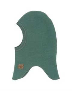 Детская шерстяная кепка с полным лицом, зеленый Mikk-line