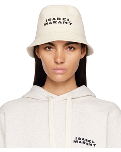 Кремового цвета Панама Haley, цвет Ecru/Black Isabel marant