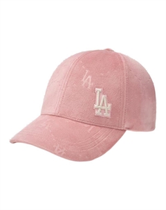 Хлопковая бейсболка унисекс розовая, Pink Mlb
