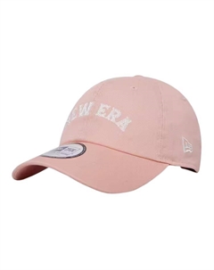 Хлопковая бейсболка унисекс розовая, Pink New era